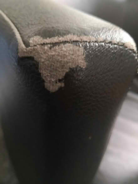 Photo of free Faux leather low chair (Edgbaston B16) #2