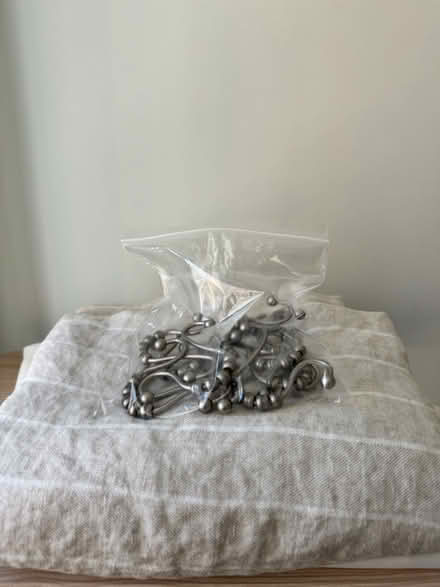 Photo of free Pottery Barn Linen Shower Curtain (Upper West Side) #1