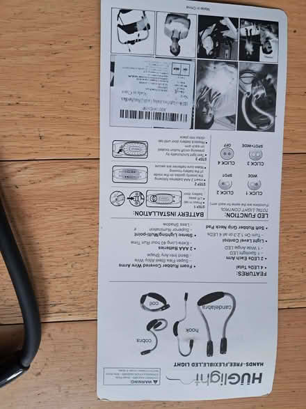 Photo of free Hands free reading light (Watton at Stone SG14) #1