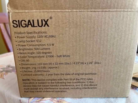 Photo of free Box of 16 E12 LED chandelier bulbs (Central Square, Cambridge) #2