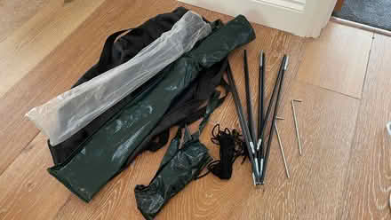 Photo of free Tent pegs, pole, ropes (Costessey NR8) #1