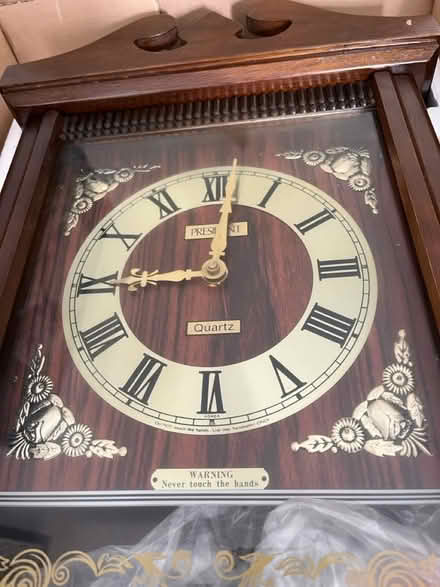 Photo of free President wall pendulum clock (Broomfield CM1) #2