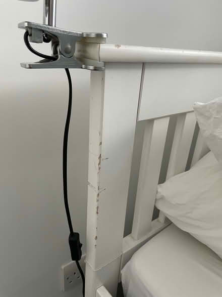 Photo of free White single bed with drawers (Hampton Hill TW12) #4
