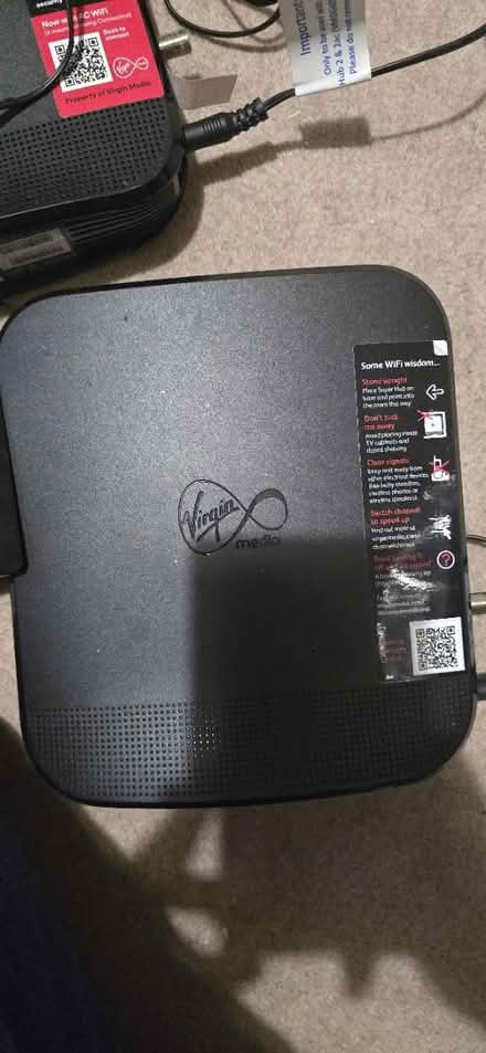 Photo of free 2 virgin media routers (Harrogate) #4