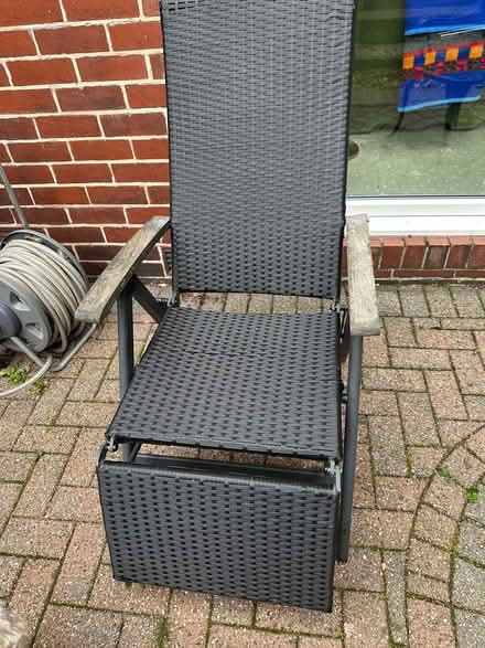 Photo of free Ratten Garden Chair / Sun Lounger (Sheffield 11) #2