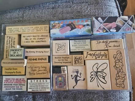 Photo of free Rubber stamps (Sevenhills) #1