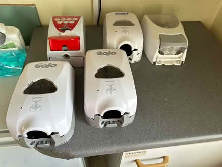 Photo of free hand wash/sanitiser dispensers (Didcot, OX11) #1