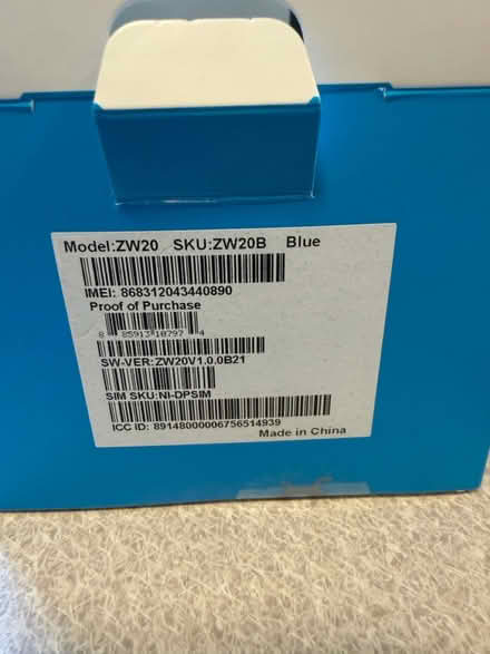 Photo of free Gizmo ZW20 kids watch (Glen echo, md) #3