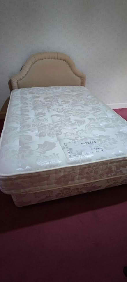 Photo of free Double storage bed and sprung mattress (The Folly BN7) #1