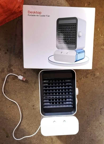 Photo of free Desktop air cooler fan (OX14 off Colwell Drive) #1