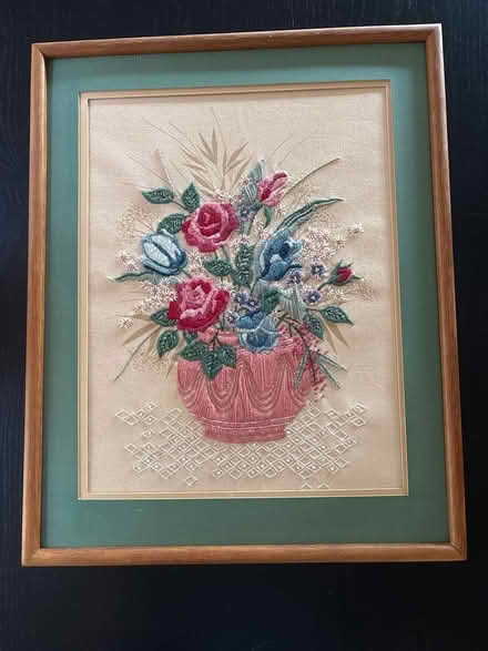 Photo of free Crewel art piece (Highland Ave, RWC) #1