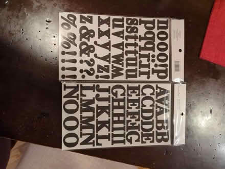 Photo of free Alphabet stickers (Chelsea/Flatiron) #1