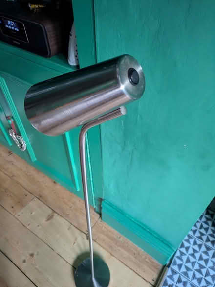 Photo of free Brushed chrome standing lamp (BS31LG) #2
