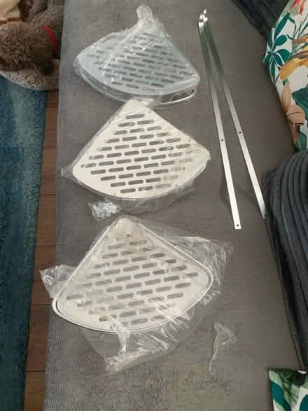 Photo of free Shower/bathroom corner shelf (BR3 Elmers End) #2