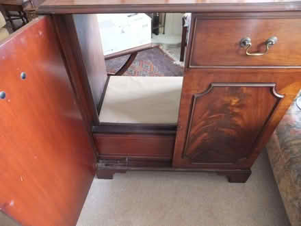 Photo of free Mahogany TV cabinet (Bourton on the Water GL54) #2