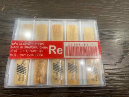 Photo of free Clarinet reeds 8x 8 1/2 size (Teddington) #1