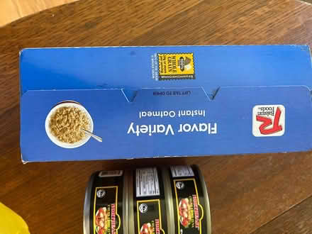 Photo of free 3 cans tuna box of oatmeal (Ijamsville 21754) #2