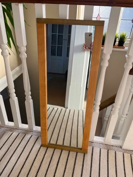 Photo of free Wooden frame mirror (Bexley DA5) #1