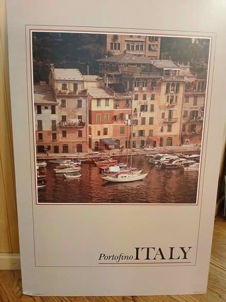 Photo of free Portofino Italy poster (Ortega Park, Sunnyvale) #1