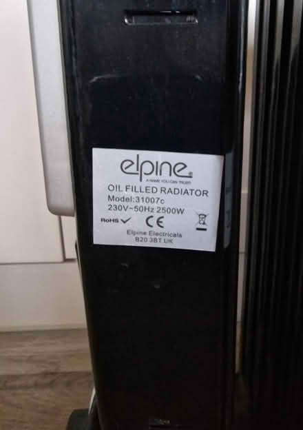 Photo of free Oil Filled Heater -spares or repair (WF4) #2
