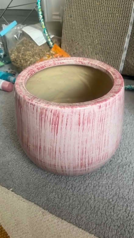 Photo of free Pink plant pot (Harrow HA1) #1