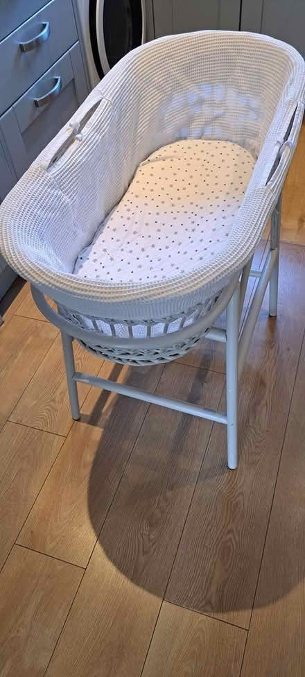 Photo of free Moses basket with stand (South Norwood) #3