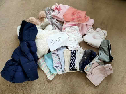 Photo of free Girl clothes 12-18m (Ratby LE6) #1