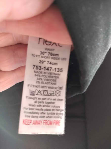 Photo of free Black Next Suit (Wellesbourne, CV35) #2