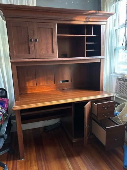 Photo of free Wood Desk (West springfield) #3