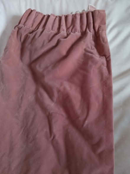 Photo of free Pair of pink lined curtains (Westone) #1