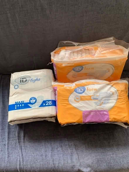 Photo of free Unisex adult incontinence pads (Gobowen SY10) #1