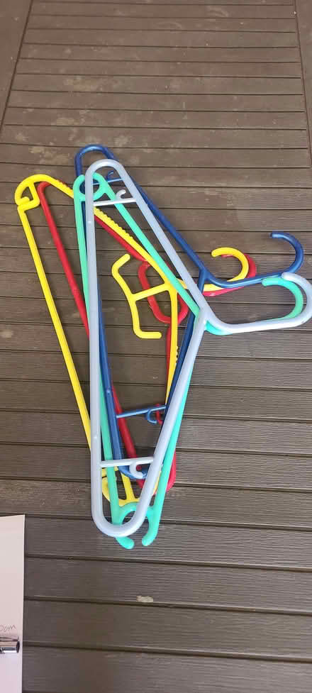 Photo of free Plastic coat hangers (Kendal LA9) #1