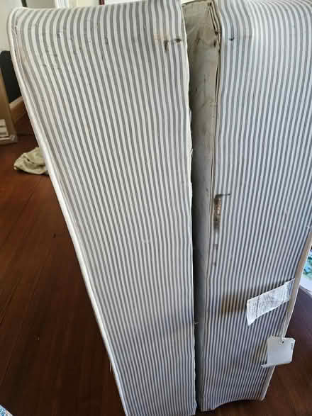 Photo of free queen size split box spring (Roxbury) #3