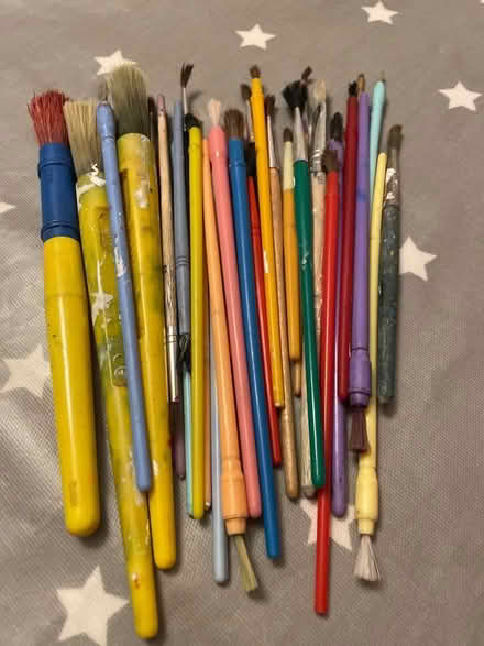 Photo of free Kids paint brushes (Wallands Park BN7) #1