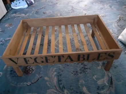 Photo of free Wooden vegetable rack (Knowle B93) #1