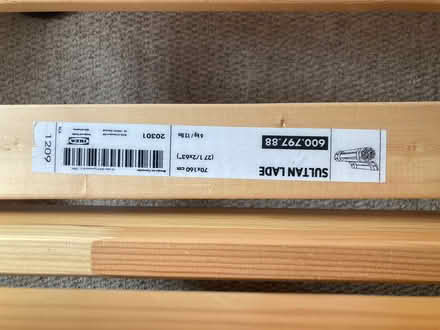Photo of free IKEA Toddler Bed and Mattress 60 x 160cm (Willowbrae EH8) #2