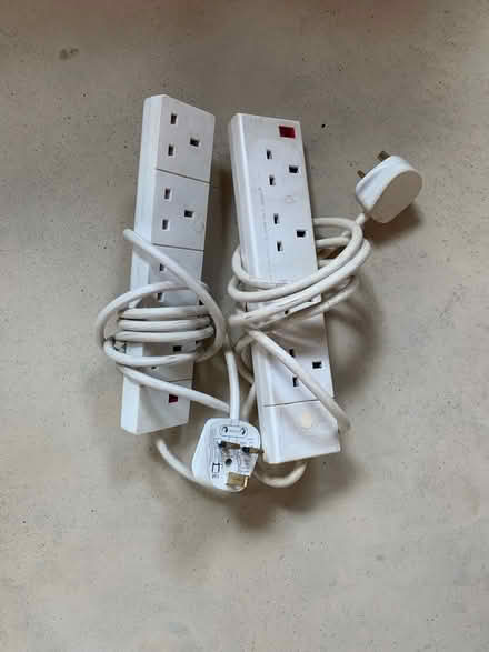 Photo of free Two 4 plug extension leads (Manor Court E10) #1