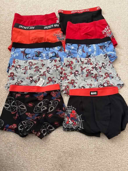 Photo of free Boys spider man pants age 4-5 (Derby DE24) #1