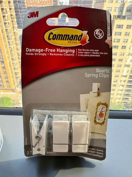 Photo of free 3M Command Strip Spring Clips (Upper West Side) #1