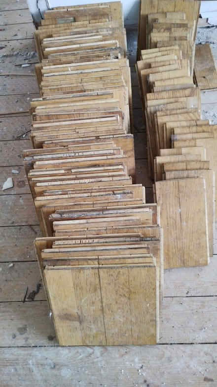 Photo of free Wood laminate parquet tongue and groove flooring (Barnhill DD5) #1