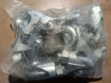 Photo of free M16 wire rope clamps x10 (Yate BS37) #2