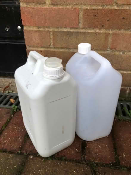 Photo of free Empty clean 5 litre containers (Whitehill SG4) #1