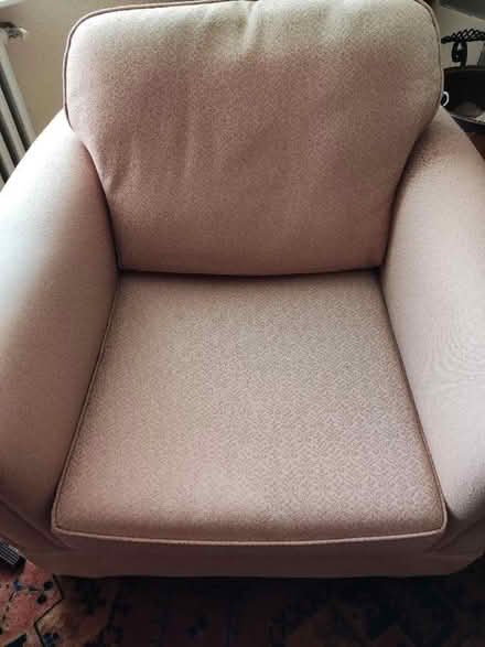 Photo of free 4 Piece Suite. Dusky peach fabric (The Folly BN7) #1