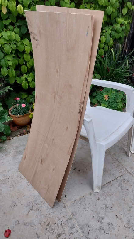 Photo of free 2 pieces thin plywood - Jersey Farm (St Albans Jersey Farm AL4) #1