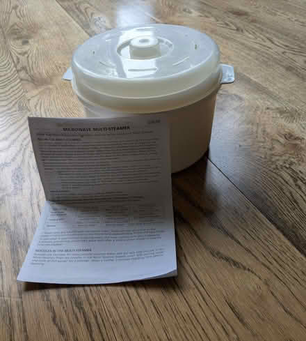 Photo of free Microwave rice steamer (instructions included) (Baldock SG7) #3