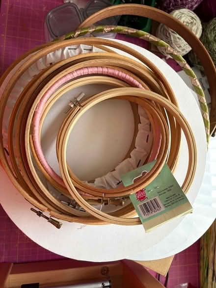Photo of free Embroidery frames and canvases (LA3 Morecambe) #1