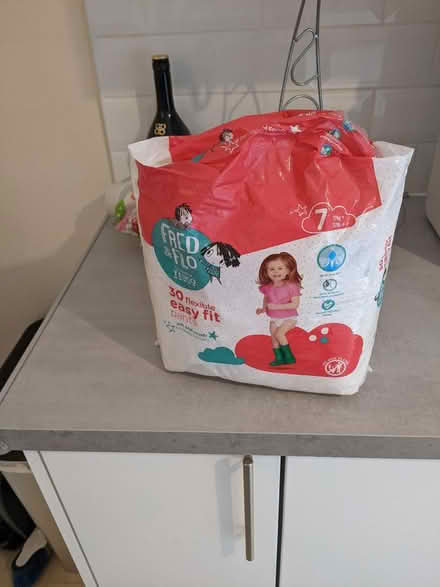 Photo of free 20 size 7 pull-up nappies (Hatfield AL9) #1