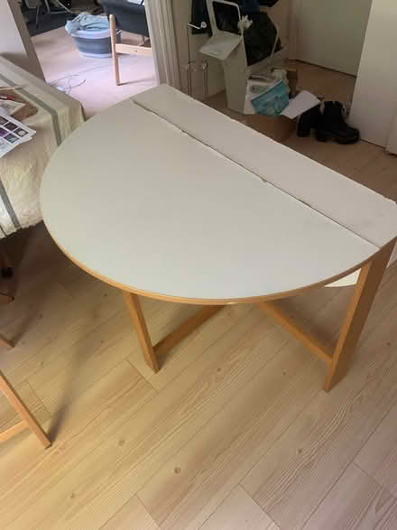 Photo of free Drop leaf circular table (Upper Holloway N19) #1