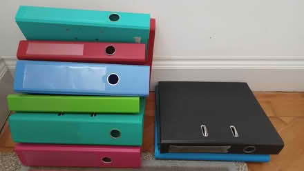 Photo of free Selection of ring binders, excellent quality. (Fulham Palace Rd SW6) #1