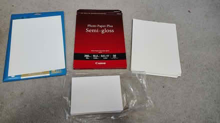 Photo of free Assorted photo paper (Basking Ridge) #1